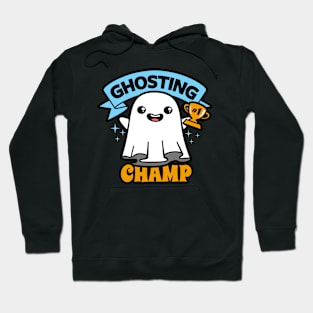 Funny Original Cute Kawaii Ghost Ghosting Champion Meme Hoodie